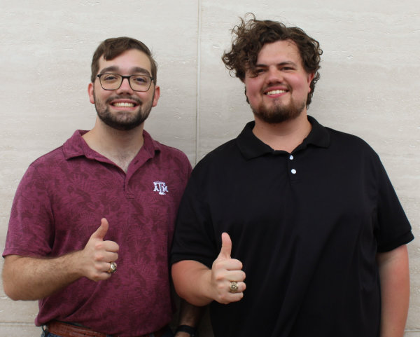 Gregory Brown and Shayne Simmons - 3rd Place Undergraduate